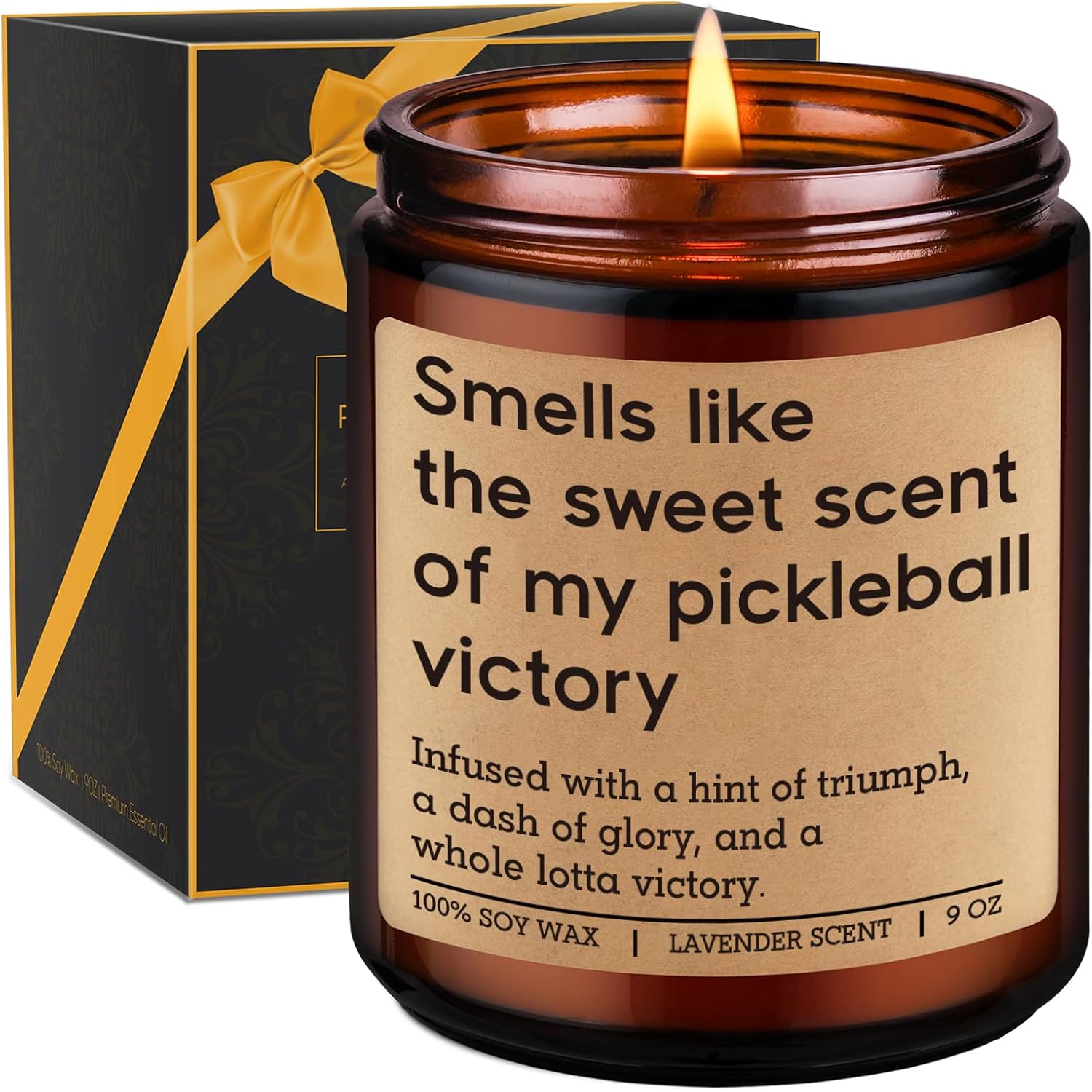 Pickleball Victory Candle