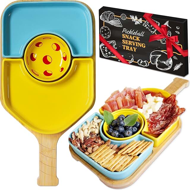Pickleball Snack Serving Tray